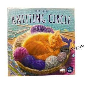 Knitting Circle A Calico Puzzly Game Calico Cats Yarn Cozy Knits | 1-4 players